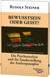 Abbildung Buch: Rudolf Steiner, Bewusstsein oder Geist?
