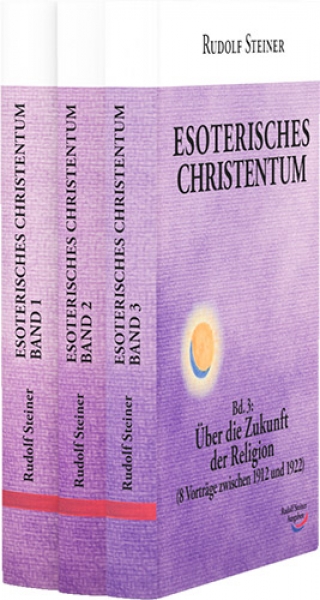Abbildung 3 Bände Esoterisches Christentum